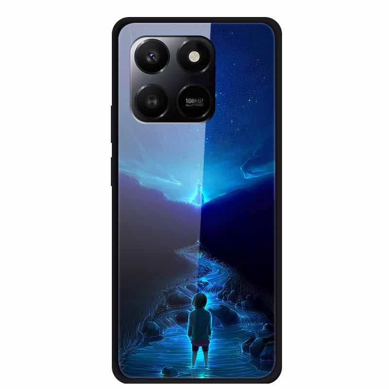 6.77" Glass Back Cover For Honor 400 Smart X7d 2025 Case Tempered Glass Case For Honor Play 10T 5G Case Protective Fundas Shells