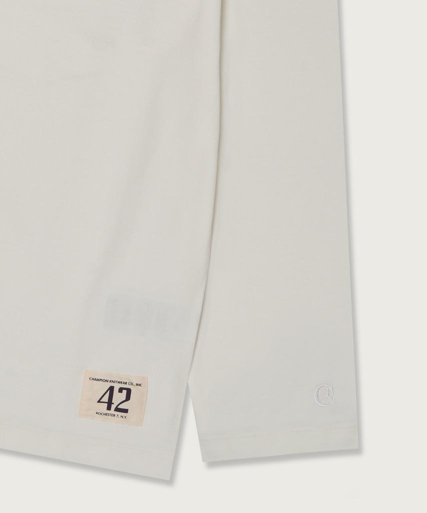 CHAMPION 40S Football Game Jersey Oatmeal