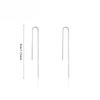 Long earline femininity ear chain Long earrings Skinny earrings