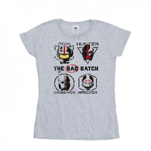 

Star Wars: Bad Batch Womens/Ladies Clone Force 99 Cotton T-Shirt