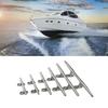 Boat Cleat Open Base 4/5/6//8/10/12 Inch, Dock Cleat 316 Stainless Steel Marine Grade Boats Hollow Base Cleats