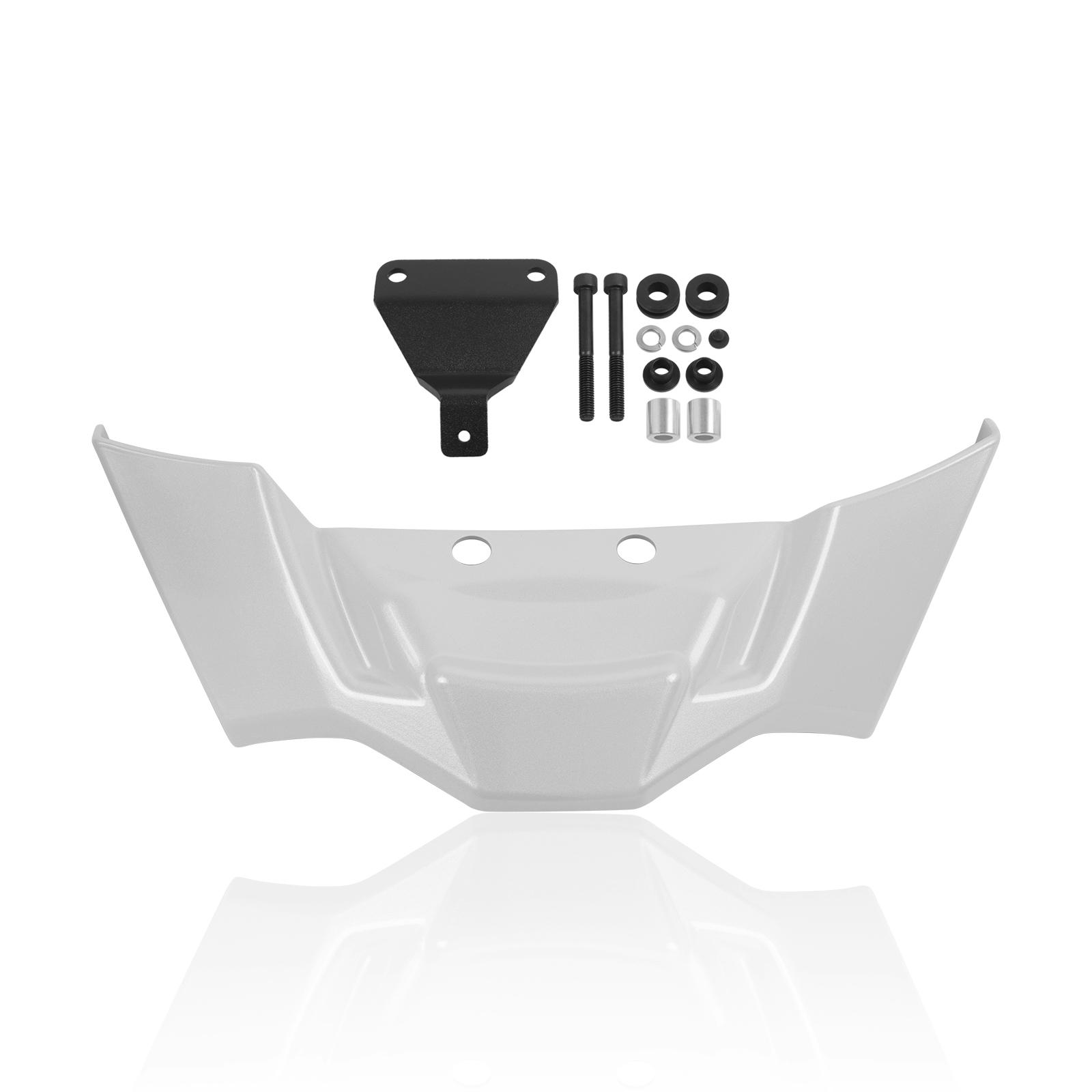 

Для BMW S1000R S 1000 R S1000 R 2025-UP Beak Nose Cone Передний спойлер Frontal Sport Naked Downforce Спойлеры Winglet Deflector белый