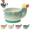 Durable Ceramic Kitchenware Berry Washing Bowl with Drainage Holes, Handmade Stylish Fruit Serving Vegetable Draining Basket, Multifunctional Colander