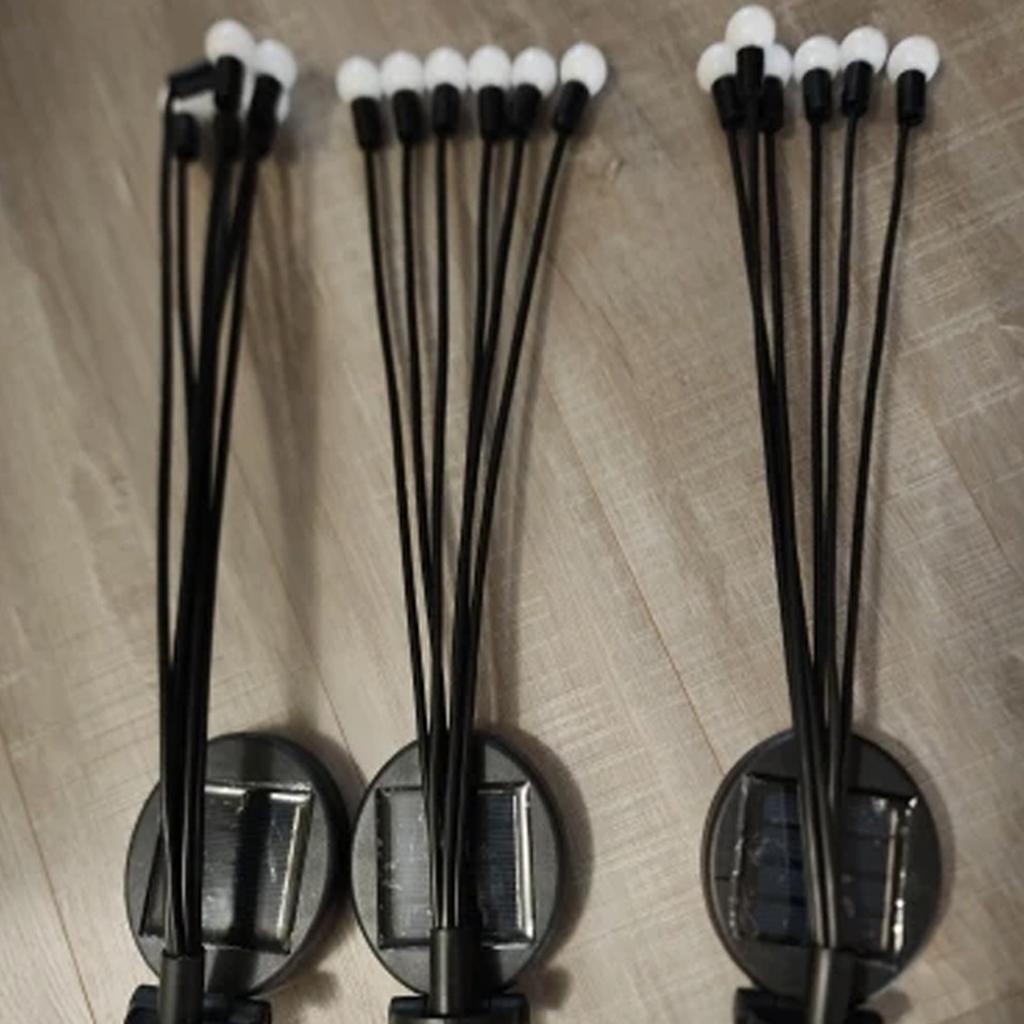 Solar Ground Independence Day Star String Lights American Flag Lights Courtyard Garden Decorative Lights