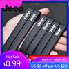 For Jeep 6Pcs Rubber Bumper Strip Car Door Anti-collision Sticker For Jeep Grand Cherokee Wrangler JK Gladiator Compass Reneg