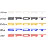 4Pcs 13x0.8cm Racing Accessories SPORT Car Sticker Wheel Hub Decal Graphic Emblem