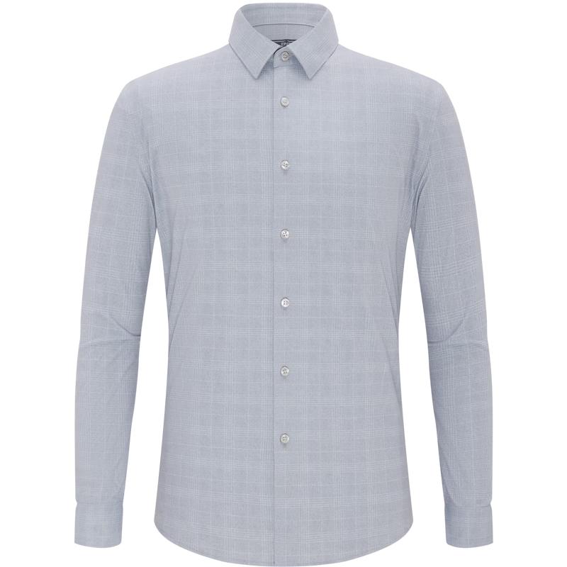 

EMZ Men s Knit Stretch Long Sleeve Shirt XL