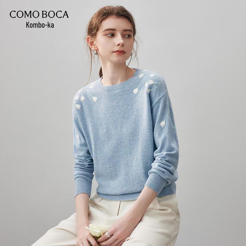 

Komongboka Women s Cashmere Round Neck Sweater M