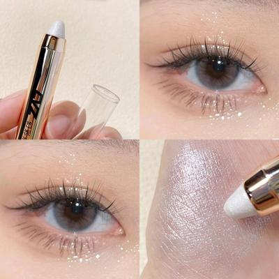 YiYe Stick Highlighter Pencil Highlighter Recommended Applicable Eye Area 5 Colors, 1 Piece, 01#White