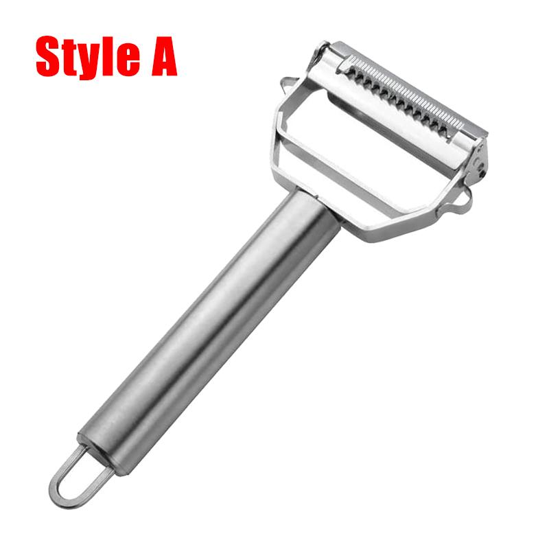 

4 в 1 многофункциональная овощечистка из нержавеющей стали терка для фруктов и овощей картофель морковь огурец овощечистка кухонные гаджеты