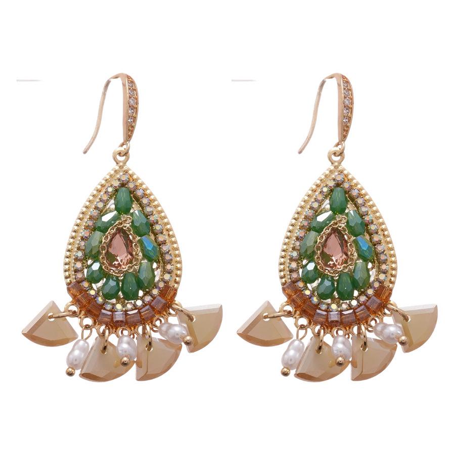 Silvernål Zirkon Utskurna Blomörhängen - Utsökta High-End Stiftörhängen med Känsla för Mode.