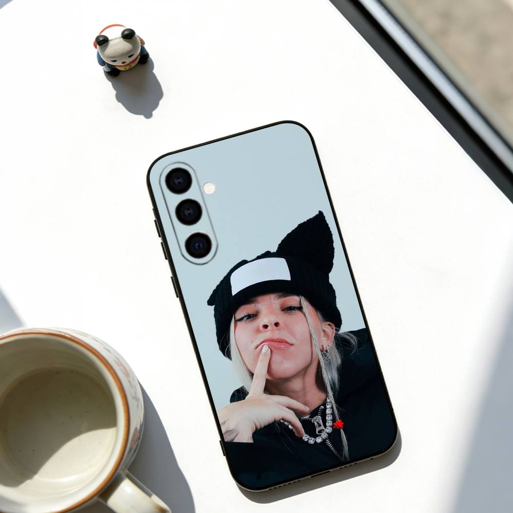 

Young Miko Singer Phone Case Soft black For Samsung Galaxy A73,A72,A71,A70,A53,A52,A51 Samsung a52