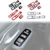 Window Lift Switch Button Panel Cover Trim for Dodge Ram 1500 2018+ Accessories