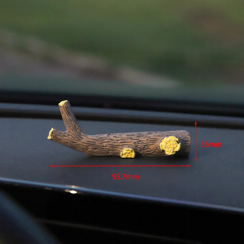 

1pc Cute Kitten Decoration Creative Sleeping Cat Doll Automobile Screen Ornaments Toys Cat Micro Landscape Decoration Gifts branch