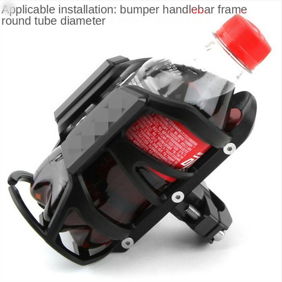 For BMW R1200GS  CNC Motorbike Beverage Water Bottle Cage Drink Cup Holder Sdand Mount Accessories