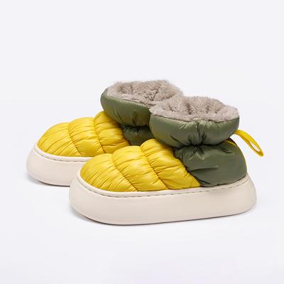 Snow Women's Boots Warm Down Winter 2024 Waterproof Female Ankle Boot with Fur Non-slip Candy Color Cotton Shoes Woman
