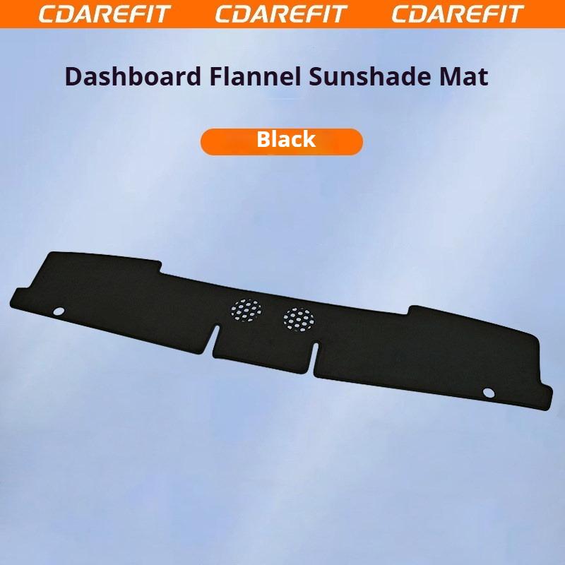 For Chery iCAUR V27 Dedicated Car Central Control Dashboard Light-blocking Pad Flannel Sun Protection Heat Insulation Accessory