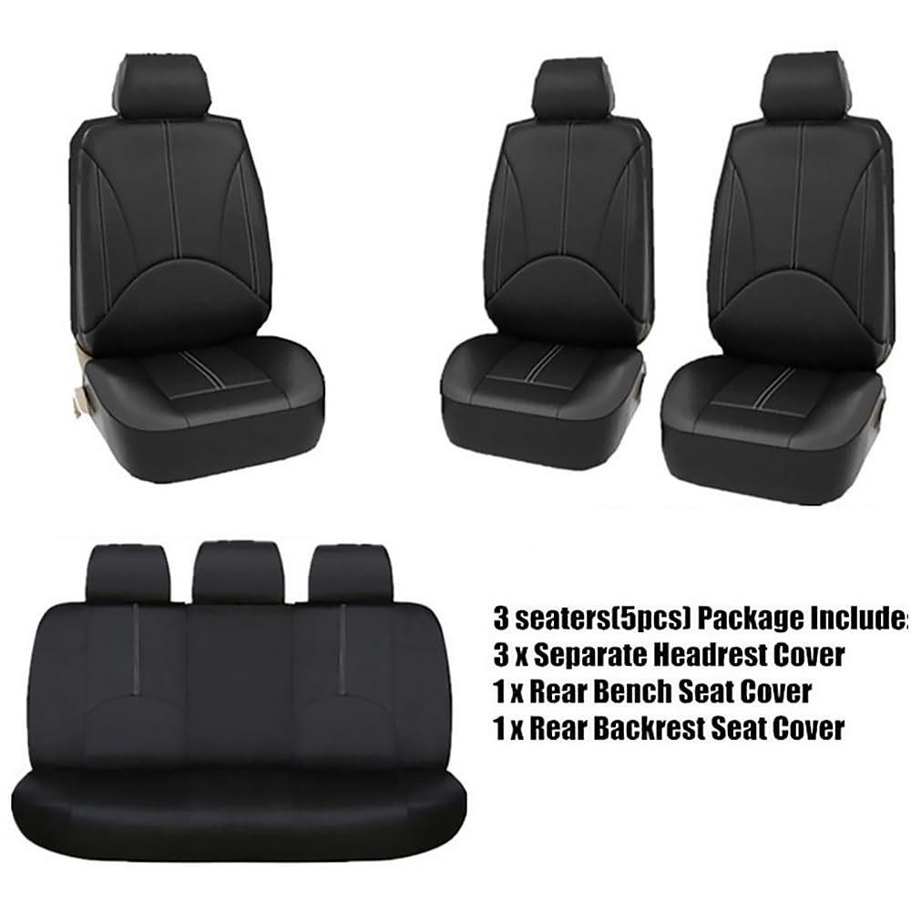 Universal PU Leather Car Seat Cover for All Seasons