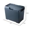 SEIWA Car Supplies Trash Can Dust Box L Tissue Weight Included Black W733