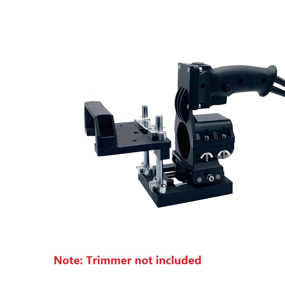 

Electric Drill Conversion Bracket Bracket Power Drill Adaptor Mold Trimmer Milling Machine Cutter Connection Positioning Racks чёрный