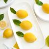 Stampo in Silicone a 15 Cavità Forma di Limone Frutta Teglia da Forno Strumento per Dolci Mousse Torta Caramelle Cioccolato Pasticceria Gelato Budino