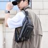 Large Capacity Men Crossbody Bag Waterproof Waist Bag Student Shoulder Bag  Outdoor Sports