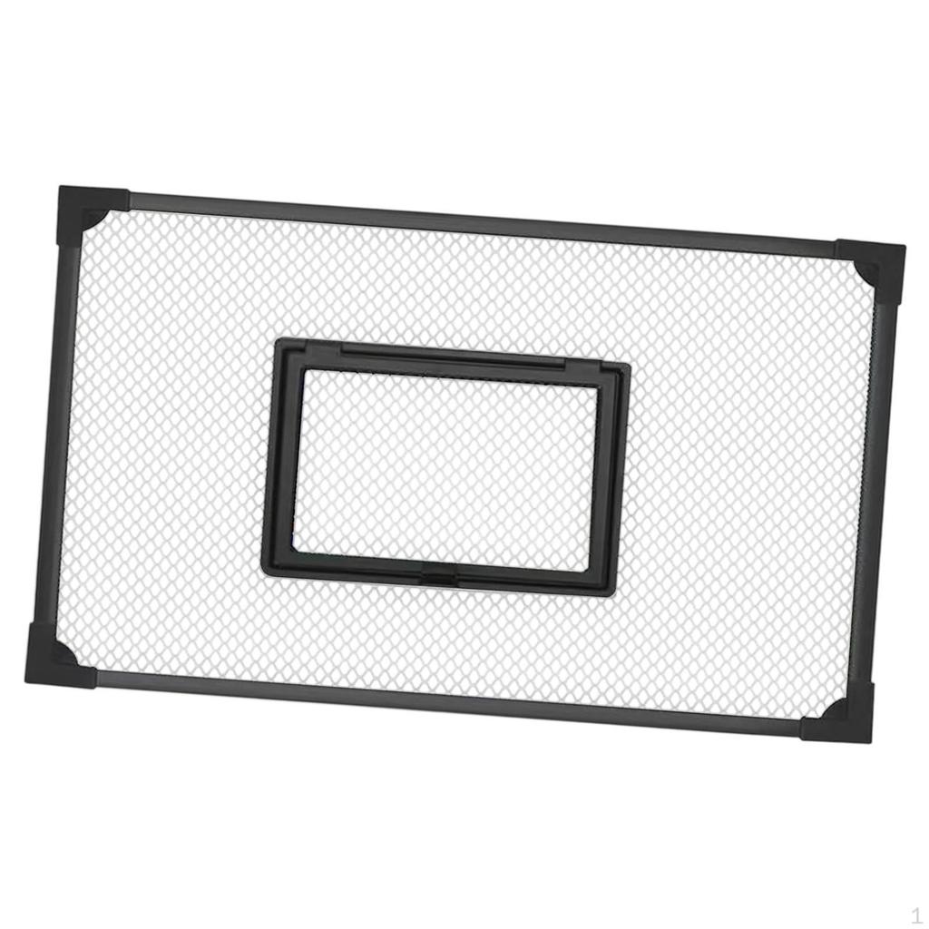 Aquarium Net Cover Edges Anti Reptile Lid Professional Accessory Easily Install Versatile with