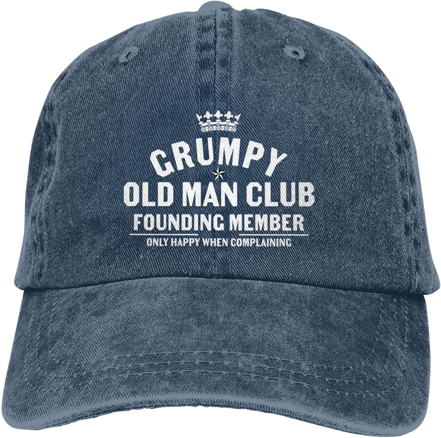 

Grumpys Old Unisex Hat for Women Baseball Cap Graphic Hats