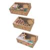 With Window Candy Boxes Dessert Cake Tool Gift Bag Christmas Gift Boxes Bakery Boxes Food Packing