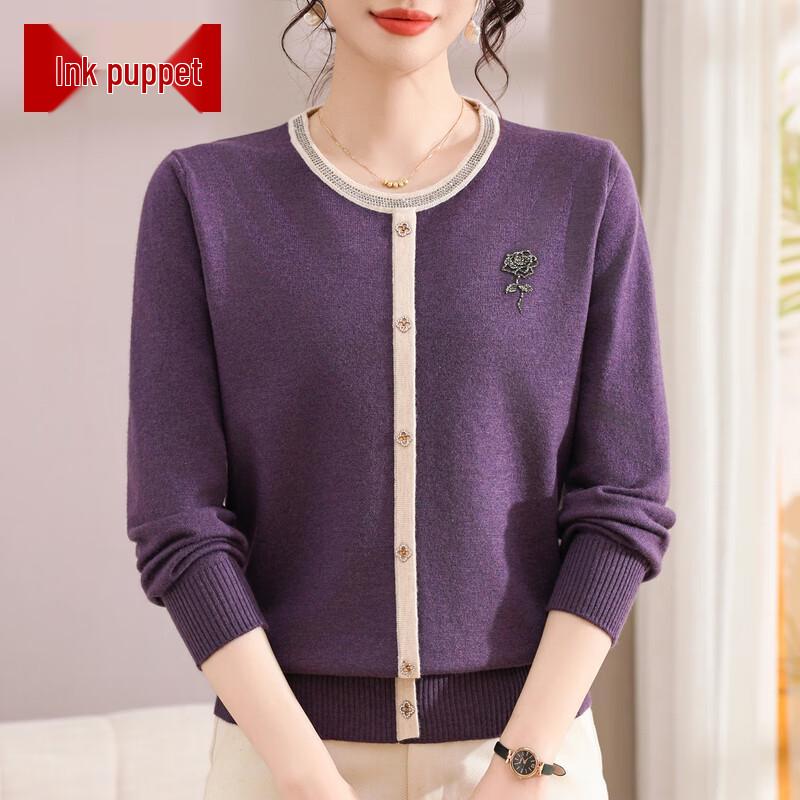 

Moou 2025 Women s Autumn/Winter Knit Sweater XL