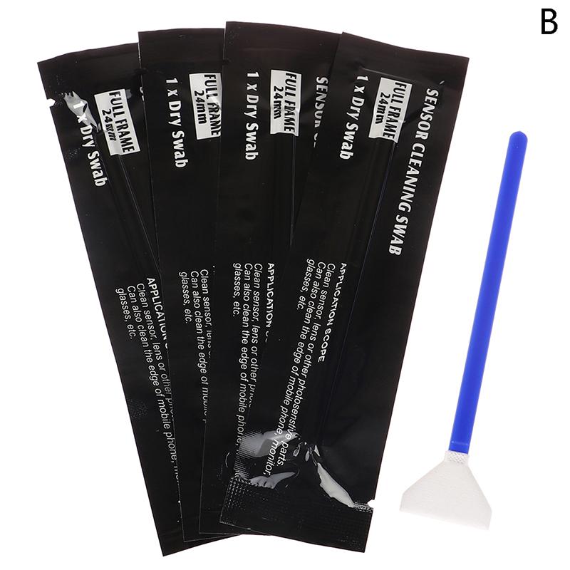 5Pcs Dry 12Mm/24Mm Camera Sensor Cleaning Swabs Kit Digital Camera Lens Cleaner Swab For Nikon Camera