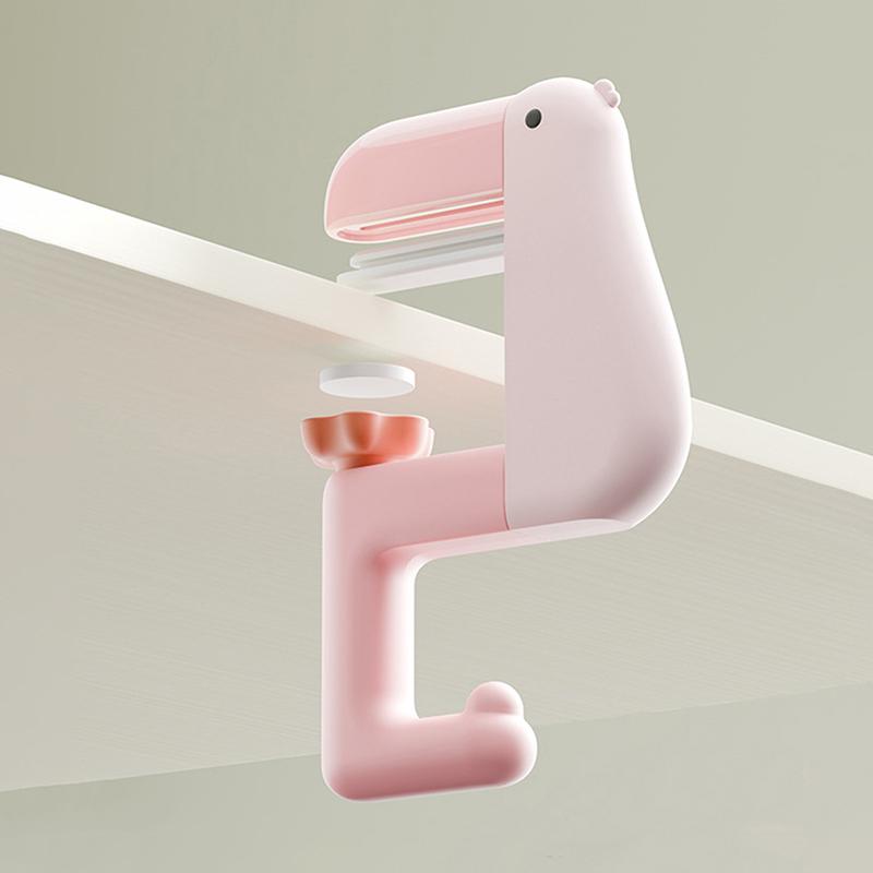 Thinking Duck Portable Hook Hanging Decor Table Wallet Bag Hook Wall Hanger Bracket Handbag Non Punching Student Office Supplies