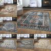 Bohemian Ethnic Print Large Area Rug Design Non-Slip Carpet for Living Room Bedroom Soft Floor Mat Home Decor Very Beautiful