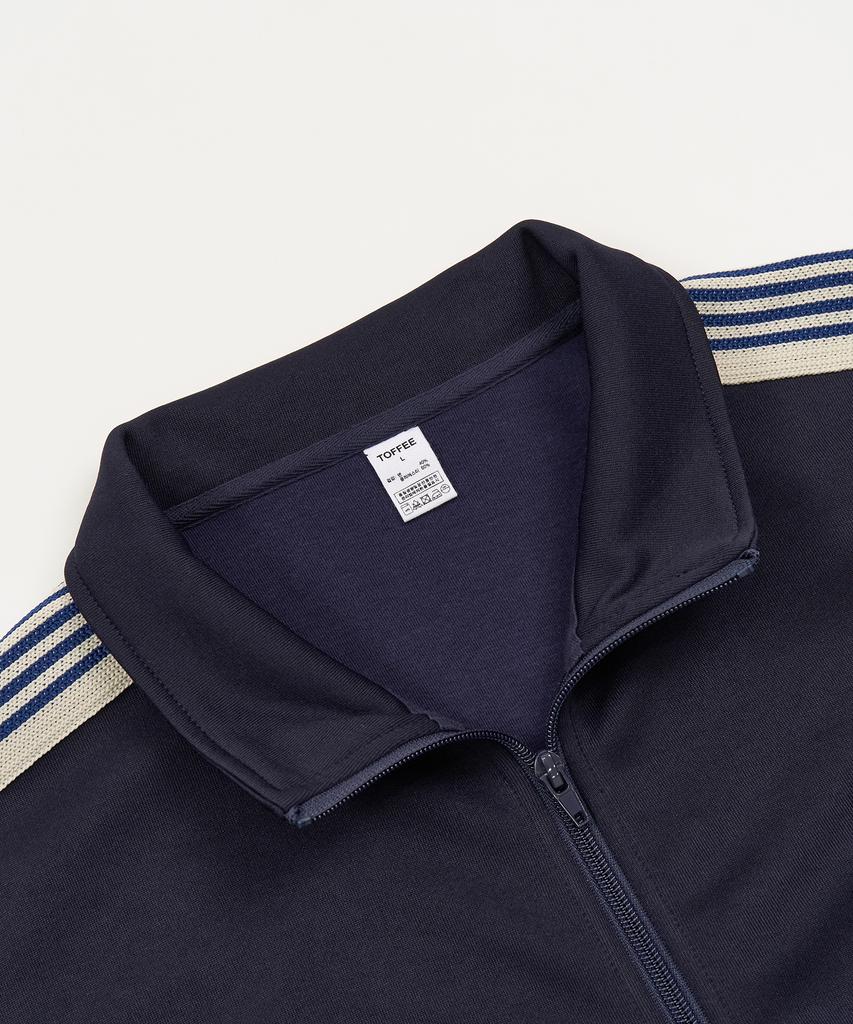 Toffee Side Line Track Jacket (Navy)