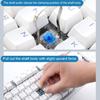 4Pc/Set C-200 Switch Puller Convenient Labor-saving Metal Long-lasting Switch Keycap Puller Removing Tool Kit for Mechanical Keyboard