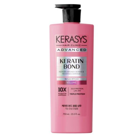 Photos - Hair Product Kerasys Advanced Volume Ampoule Keratin Shampoo 750ml pink