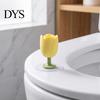 Portable Toilet Lid Handle Silicone Tulip Lifter, Hands-Free Seat Lift Handle, Avoid Touching Cover Tool, Bathroom Accessories Hotel Supplies