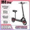 EU Fast Delivery M4 PRO 800W 48V 16Ah 45KM/H Adults Electric Scooter with Disc Brake and Comfortable Seat Unisex