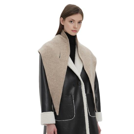 Women Knitting Shawl Wrap Solid Color Triangle Striped Knotted Poncho Blanket Autumn Winter Universal Size Scarf Cardigan