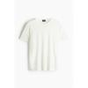 H M sliM FiT T sHirT wHiTe