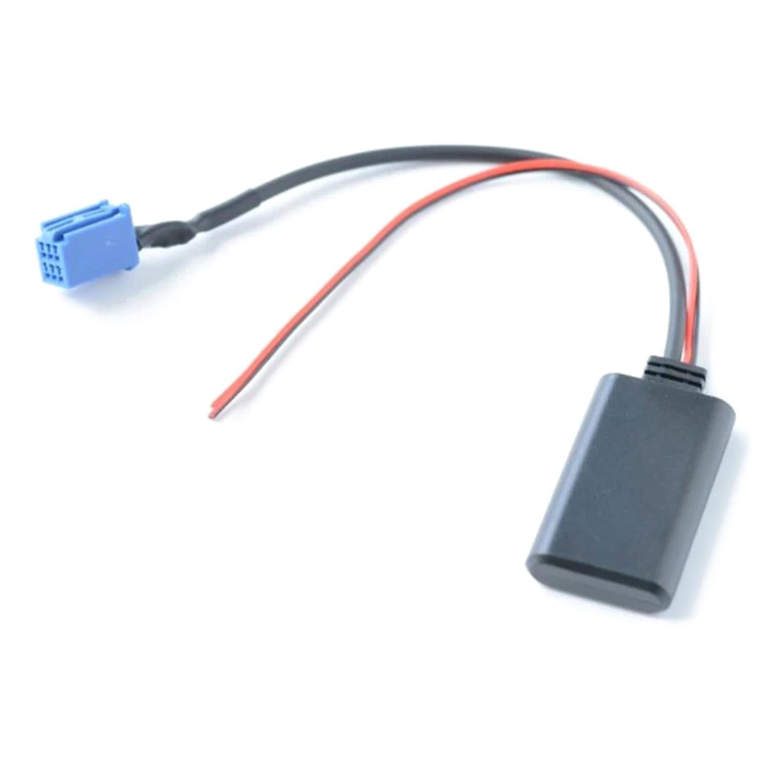 

Portable Universal 6Pin AUX Cable Hands Frees Car Radio Adapter Enjoy Hands Free Calls & Music Lightweight for Vehicle 1