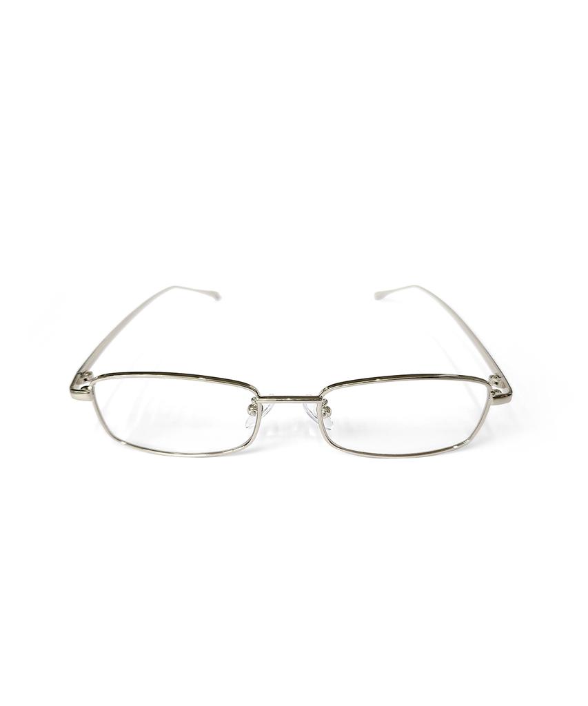MAISON MASTER Jisoo Silver Glass Glasses [Blue Light Blocking Lenses]