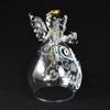 Fourcart Cute Handmade Glass Craft Sweet Heart Angel Bell BL