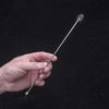 4pcs Reusable Coffee Stirrers Long Handle Multi-Function Stainless Steel Stirrer Silvery Decorative Honey Mixing Stirrers