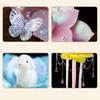 Mid-Autumn Festival Jade Rabbit Lotus Lantern Children's Handmade Diy Material Luminous Ancient Lotus Lantern Stage Performance