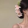 Exquisite Fashion Flower Hair Comb Spring Summer Flower Hair Sticks For Women Girls Elegant Beach Hair Accessories Gifts