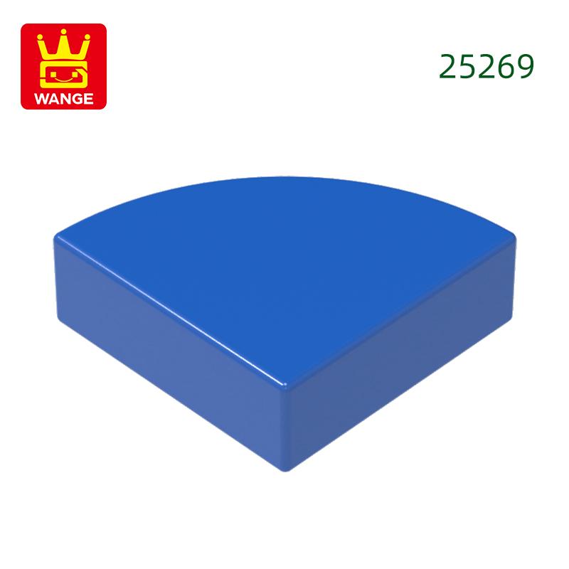 884Pcs/Lot 25269 Tile Round 1x1 Quarter Block Moc Hue Accessories Compatible featuring Brick DIY Children's Plaything Stronge Box