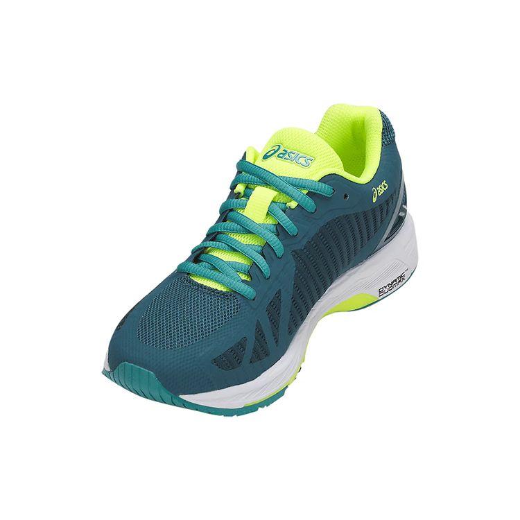 Asics Gel-Ds Trainer 23 Low Top Running Shoes Women Sneaker Green Yellow T868N-400
