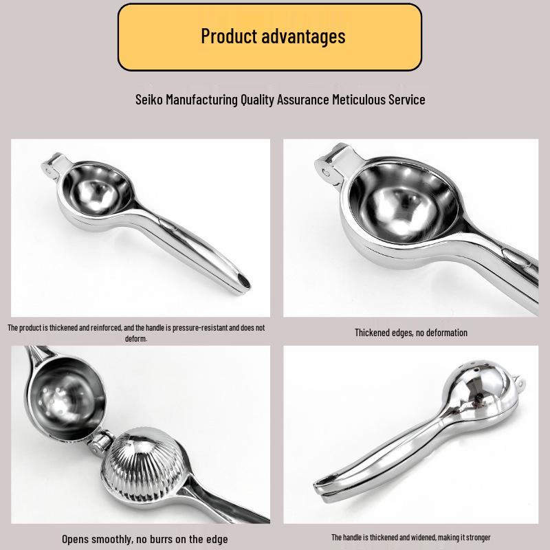 Lemon Clip Manual Juicer: Multifunctional Fruit Squeezer and Kitchen Tool