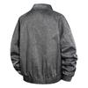 Denim Craft Jacket Men's Retro Workwear Jacket Loose Casual Zipper Top Jacket Jacket